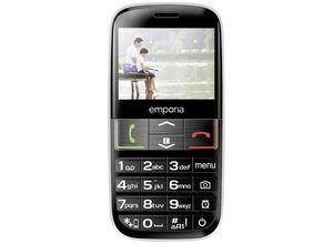 9005613168001 - Euphoria Senioren-Handy mit Ladestation SOS Taste Schwarz