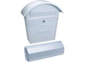 9006071000483 - Aosta Set Briefkasten weiß