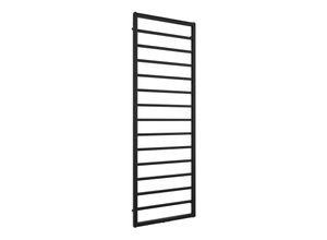 9006547114560 - Azur Badheizkörper Pure Slim Schwarz Matt - 1720x600 mm