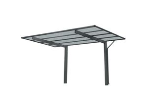 9006547760507 - Aluminium Carport Wing Typ 80 Anthrazit