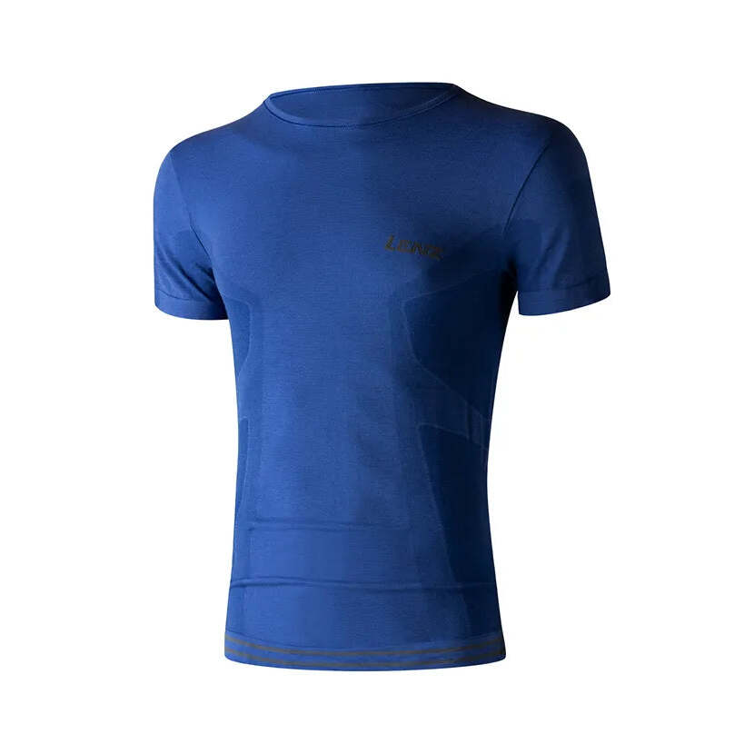 9006729332959 - T-Shirt mit Rundhalsausschnitt Lenz Merino 60