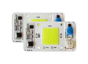 9006782249706 - Memkey - Stück LED-Chip 50 w weiß 6000 k 220 v COB-LED-Chip kein Löten erforderlich integrierter Smart-IC-Treiber für LED-Flutlicht