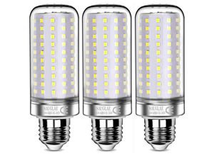 9006782251808 - Memkey - 26-W-LED-Leuchtmittel 200-W-äquivalente Glühlampe 3000 lm 6000 k Kaltweiß E27-Edison-Schraubbirnen 3 Stück [Energieklasse e]