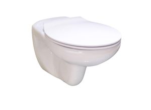 9006947066773 - Wand WC Set Hanna spülrandlos inkl WC Sitz weiß