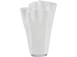 9007019798417 - Vase Anika aus Glas in Weiß