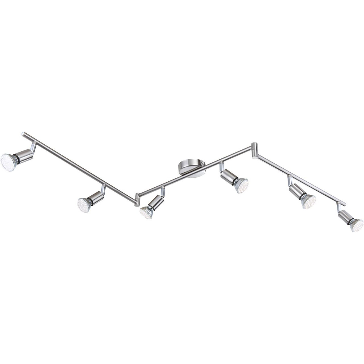 9007371192847 - Lighting - MATRIX - Strahler Metall Nickel matt 6x GU10 LED