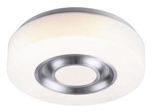 9007371237715 - - 8 Watt led Decken Lampe rund Leuchte Beleuchtung Metall weiß Aluminium Acryl opal 41688 onil