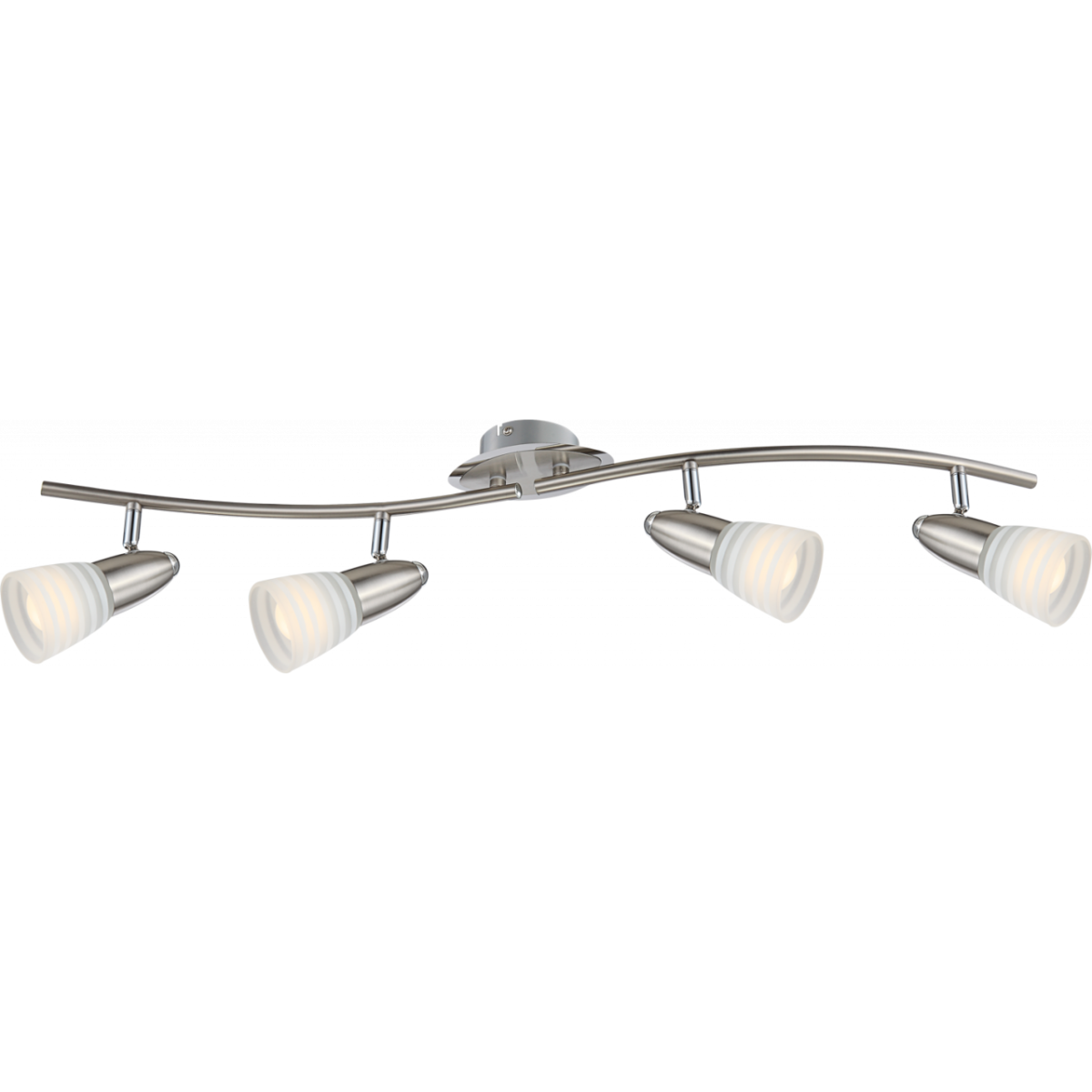 9007371280483 - Lighting - CALEB - LED Strahler Metall verchromt 4x E14 LED