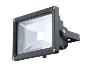 9007371281077 - - Dekorative led Baustrahler Aluminium Druckguss dunkelgrau Glas klar 20W projecteur 34115