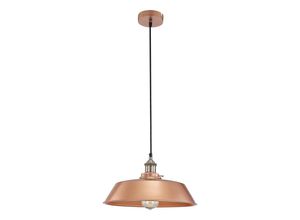 9007371284542 - - Pendelleuchte knud Kupfer gebürstet gold matt ø 36 cm E27 Dekor Leuchtmittel 9007371284542 - - Pendelleuchte knud Kupfer gebürstet gold matt ø 36 cm E27 Dekor Leuchtmittel