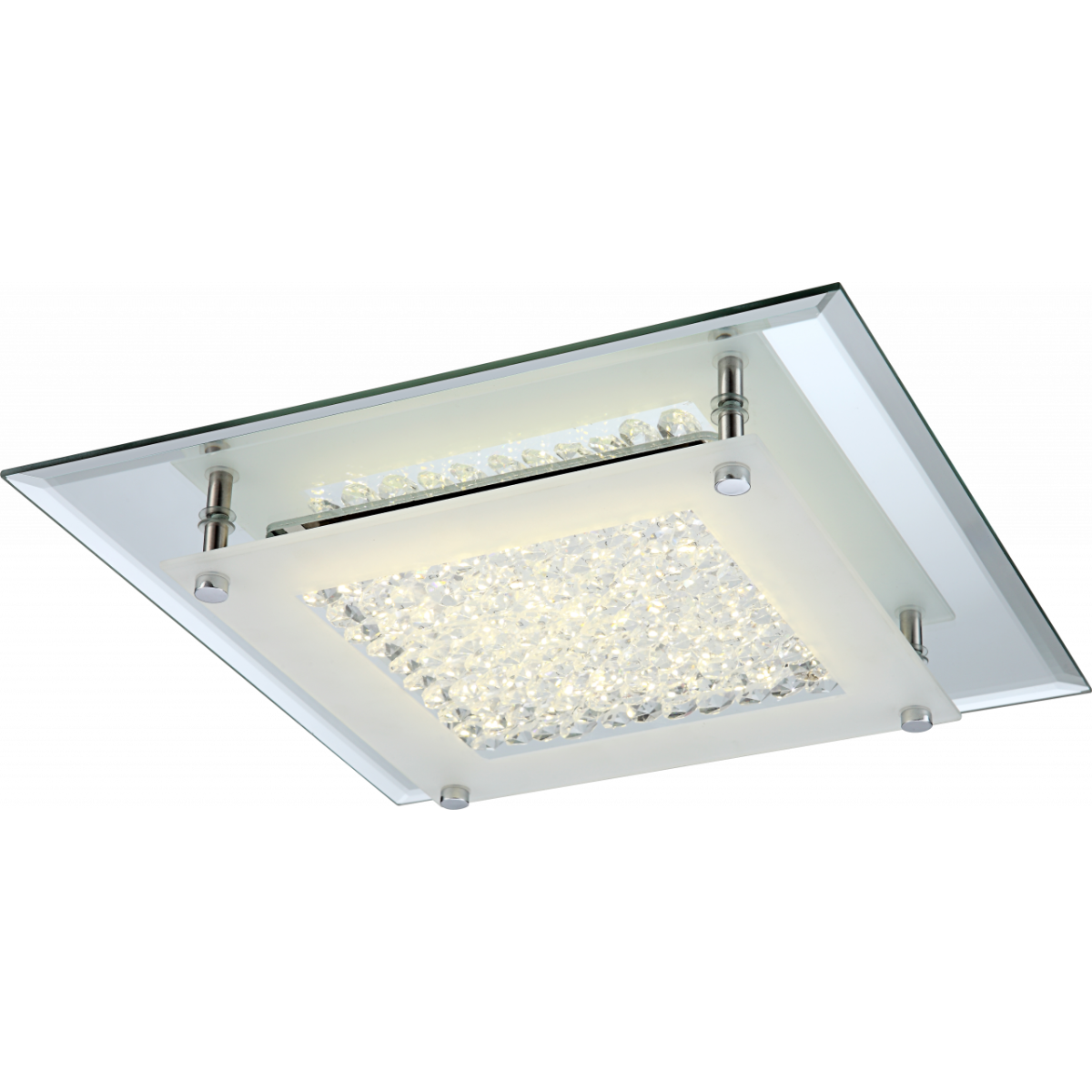 9007371291588 - Liana Deckenleuchte Metall Verchromt Led