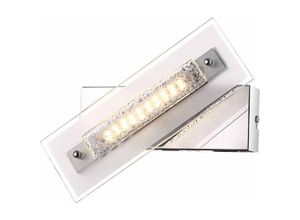 9007371297627 - - led Wand Leuchte Spiegel Bade Zimmer Lampe drehbar Chrom Glas Kristall 48696-1