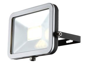 9007371304226 - - led Bau Strahler alu Glas Lampe verstellbar silber Wand Spot Außen Leuchte Scheinwerfer Hof Garage