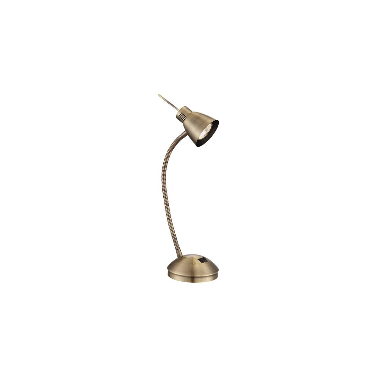 9007371343331 - Nuova Tischleuchte Metall Altmessing 1X Gu10 Led 9007371343331 - Nuova Tischleuchte Metall Altmessing 1X Gu10 Led
