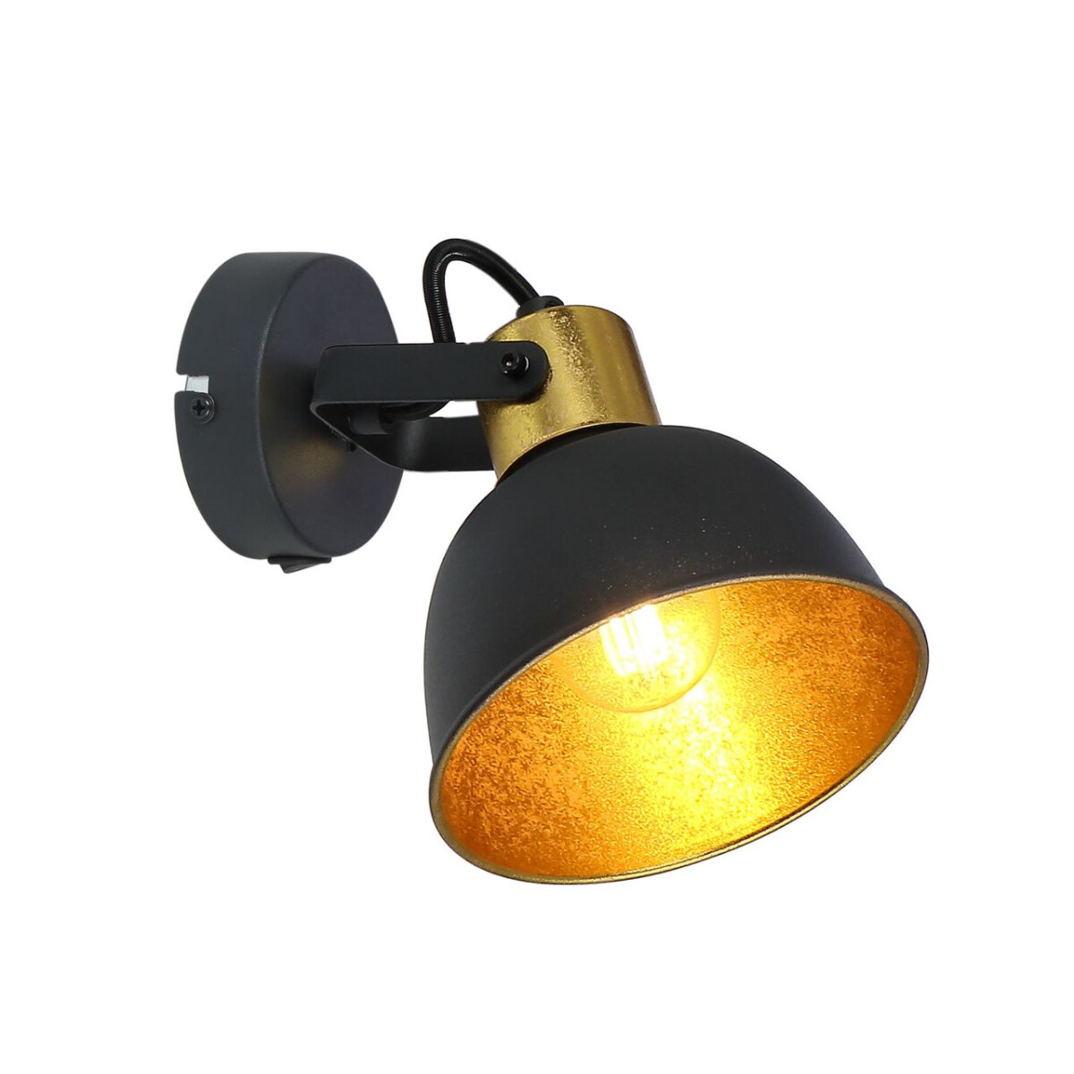 9007371386031 - Srahler Fillo in Schwarz Gold max 25 Watt