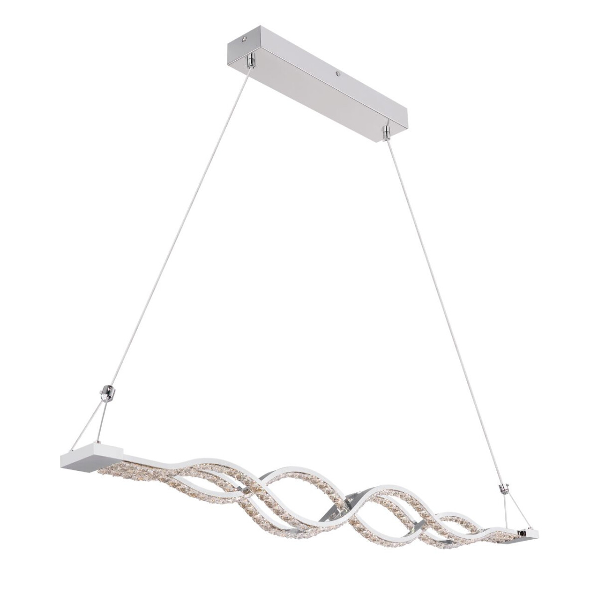 9007371391820 - Lighting - PILLA - Hängeleuchte Metall verchromt LED