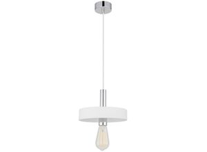 9007371392407 - Lighting - Decken Pendel Hänge Lampe Leuchte Metall Gips Weiß Beleuchtung Wohn Ess Zimmer