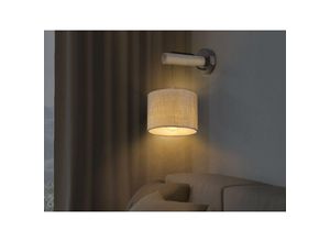 9007371400362 - - Wand Lampe Leuchte Beleuchtung Holz-Design Textil Wohn Ess Schlaf Zimmer Küche