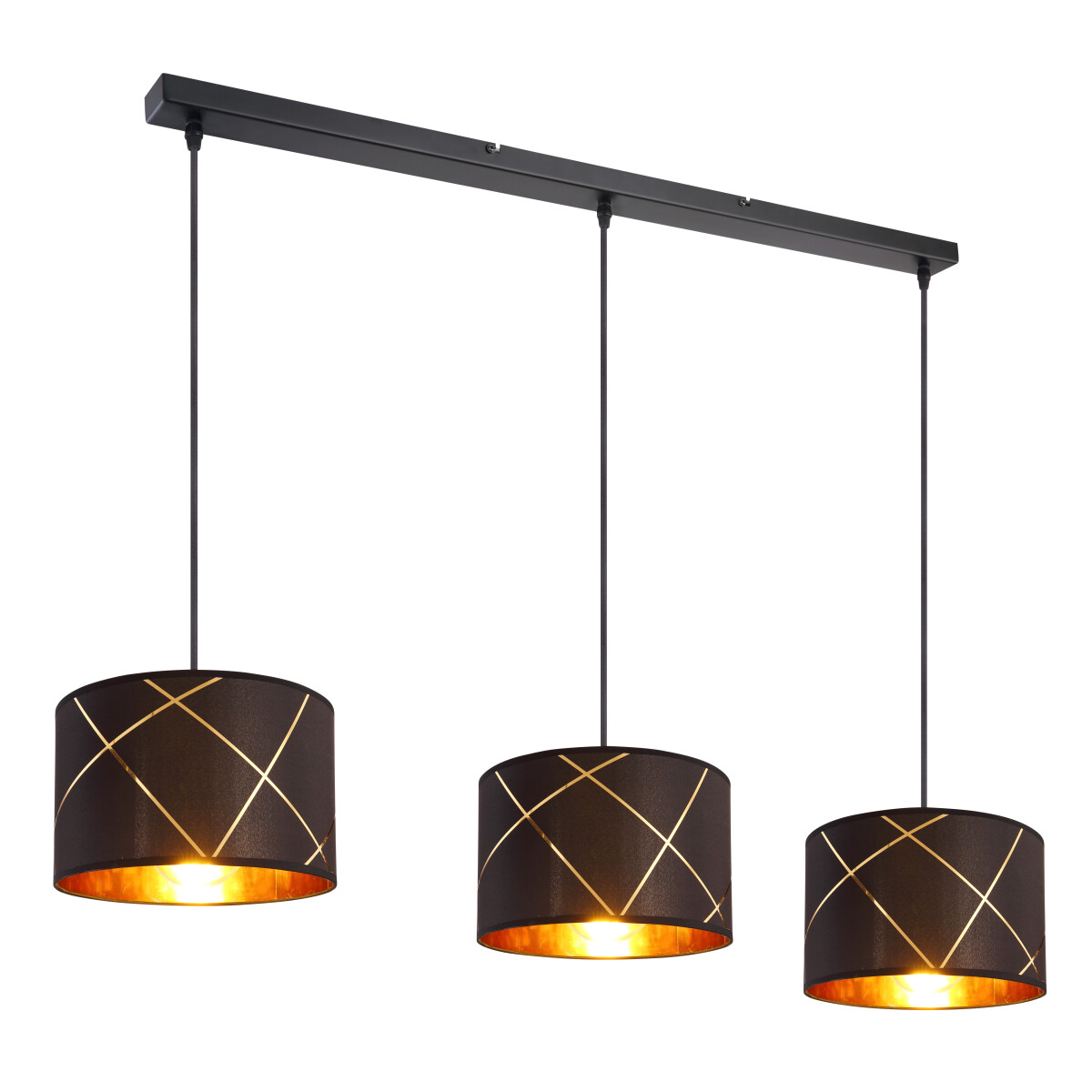 9007371403905 - Lighting - BEMMO - Hängeleuchte Metall schwarz 3x E27 9007371403905 - Lighting - BEMMO - Hängeleuchte Metall schwarz 3x E27
