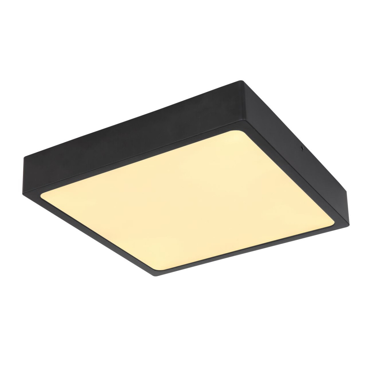 9007371404155 - Echo Deckenleuchte Metall Schwarz Matt Led