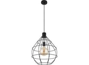 9007371405497 - Lighting - Hängeleuchte Schirm-Stabdurchmesser 5 mm rund Birnenform schwarz Metallstäbe 9007371405497 - Lighting - Hängeleuchte Schirm-Stabdurchmesser 5 mm rund Birnenform schwarz Metallstäbe