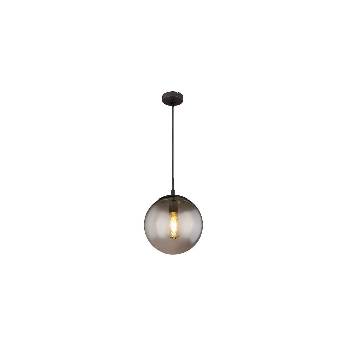 9007371406449 - Lighting - BLAMA - Hängeleuchte Metall schwarz matt 1x E27