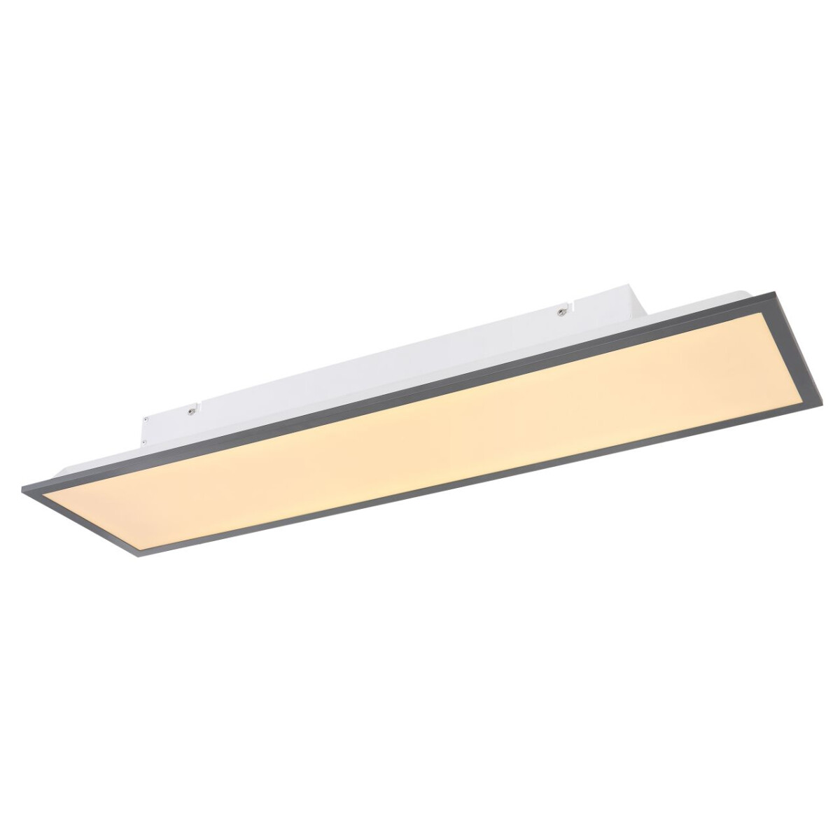 9007371406678 - - led Decken Lampe alu Aufbau Panel Wohn Zimmer Beleuchtung 80 cm