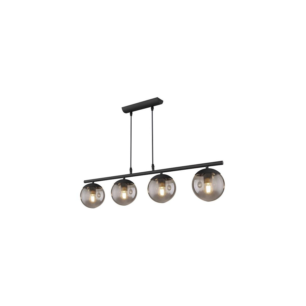 9007371409440 - Lighting - BLAMA - Hängeleuchte Metall schwarz matt 4x E27