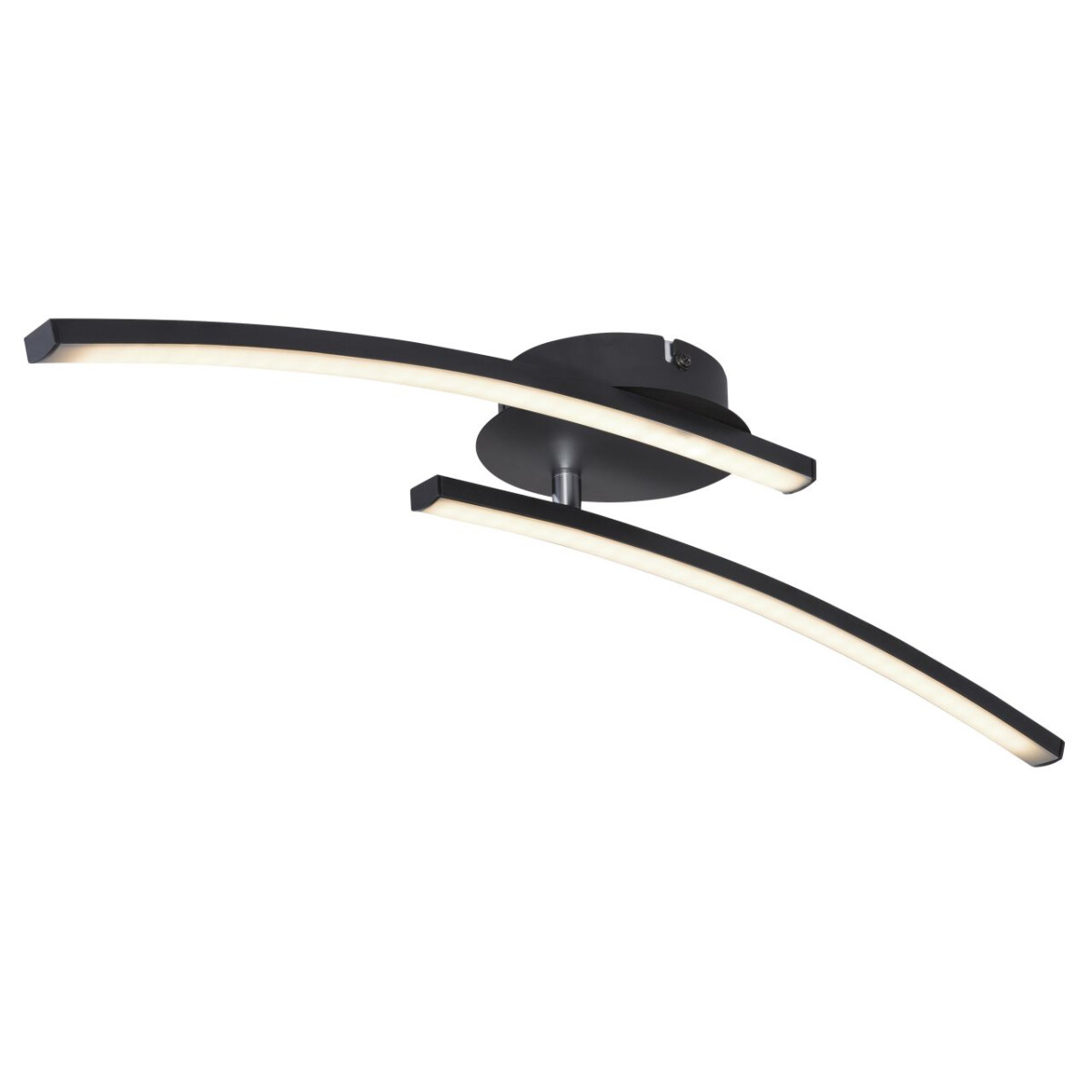 9007371413591 - Tansy I Deckenleuchte Metall Schwarz Matt Led