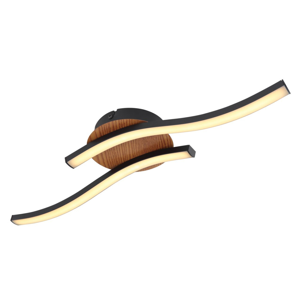 9007371416172 - Evita Deckenleuchte Metall Schwarz Led