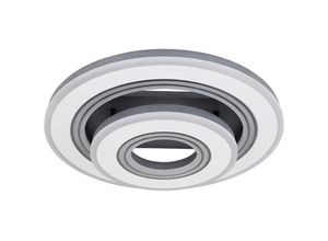 9007371416639 - - led Deckenleuchte dimmbar Fernbedienung Deckenlampe 50 cm rund in schwarz weiß 50W 2080lm 2700-6000K DxH 50x115 cm 9007371416639 - - led Deckenleuchte dimmbar Fernbedienung Deckenlampe 50 cm rund in schwarz weiß 50W 2080lm 2700-6000K DxH 50x115 cm