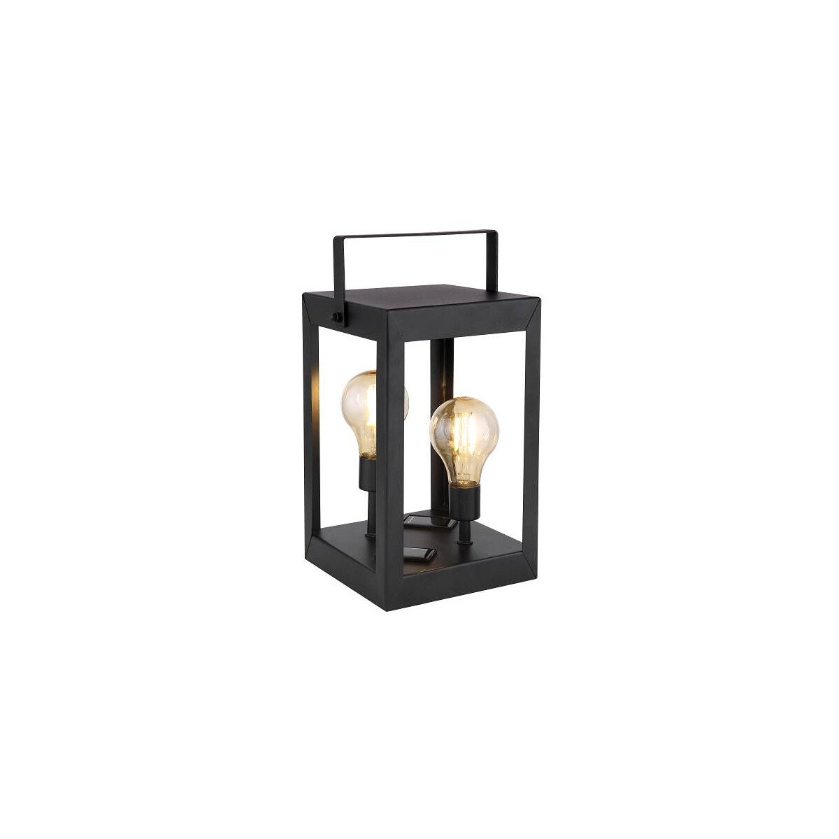 9007371418466 - lighting LED-Solarleuchte in Schwarz - (B)14 x (H)28 x (T)14 cm