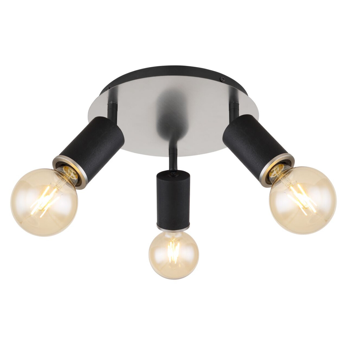 9007371420155 - lighting Deckenleuchte Joseba in Chrom - (H)18 x Ø 28 cm