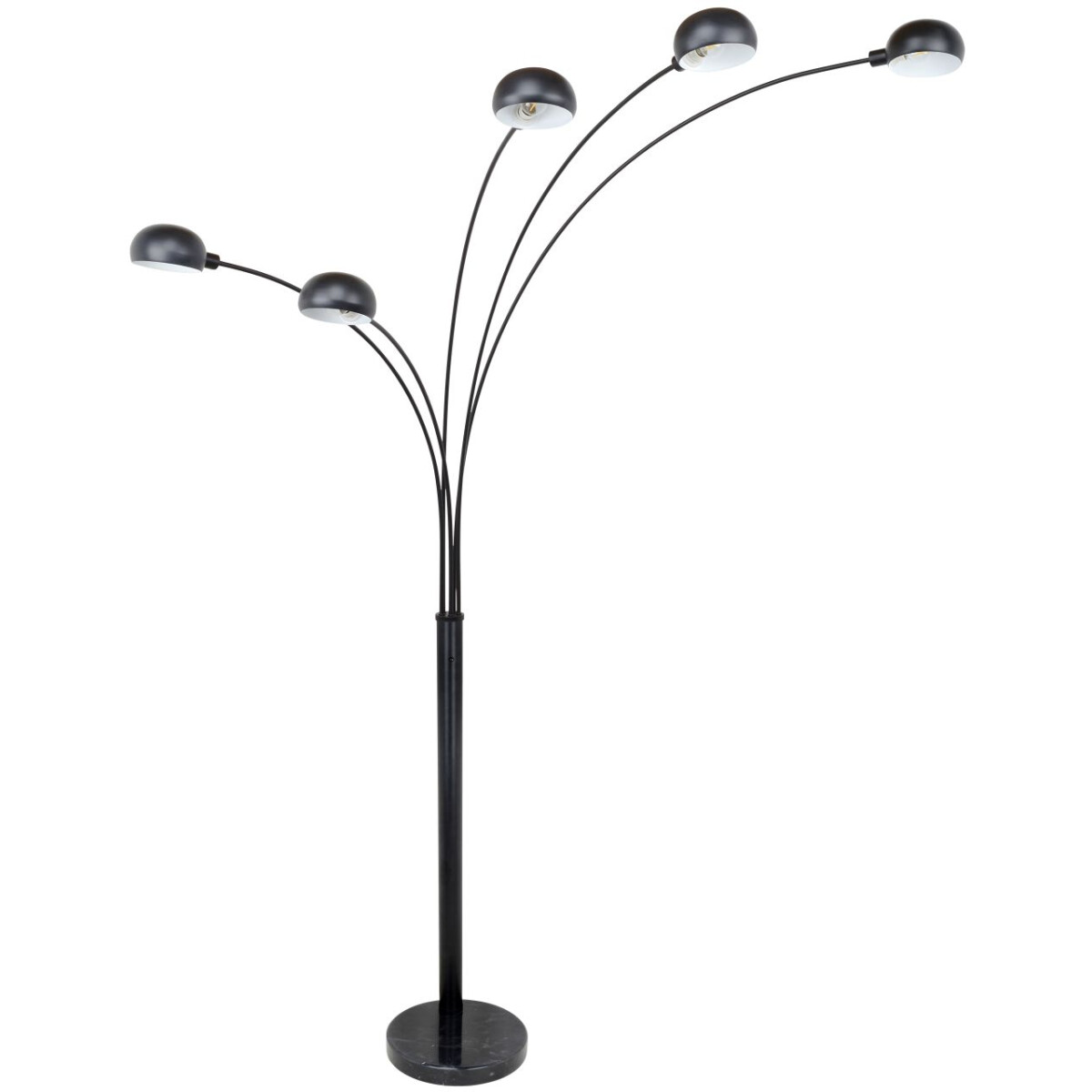 9007371427826 - Lighting - SEYMOUR - Stehleuchte Metall schwarz 5x E14