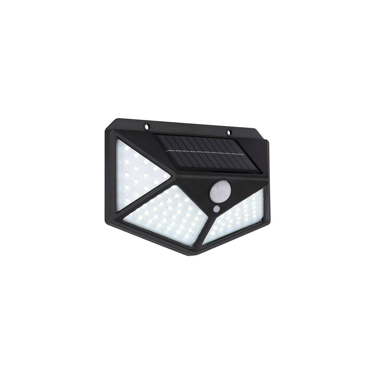 9007371442041 - Solarleuchte Kunststoff Schwarz 100Xled Solarleuchte Kunststoff Schwarz 100X Led