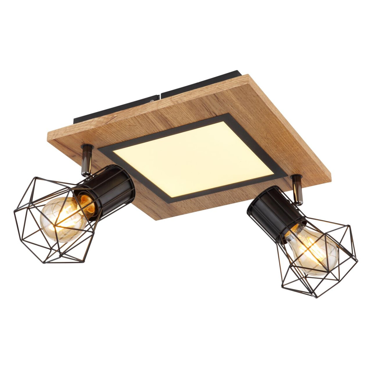 9007371442386 - Deckenleuchte Priska mit LEDs 2-flammig 30x30cm 9007371442386 - Deckenleuchte Priska mit LEDs 2-flammig 30x30cm