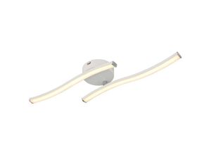 9007371447824 - - Deckenleuchte Wohnzimmerlampe Designleuchte led beweglich weiß opal l 515 cm