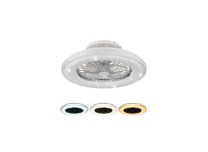 9007371456239 - LED Deckenventilator dimmbar Fernbedienung CCT D 50 cm 9007371456239 - LED Deckenventilator dimmbar Fernbedienung CCT D 50 cm