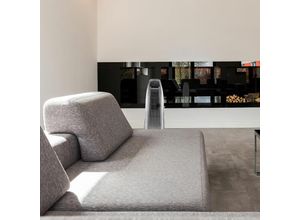 9007371461813 - Standventilator Säulenventilator Tower Fernbedienung Timer Säulenventilator oszillierend led Touch Display 120 Watt schwarz-grau Länge x Breite x