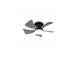 9007371478231 - LED Deckenventilator Dimmbar Fernbedienung grau D 40 cm 9007371478231 - LED Deckenventilator Dimmbar Fernbedienung grau D 40 cm
