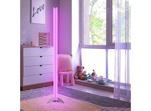 9007371482757 - Kinderzimmer Stehleuchte dimmbar Stehlampe mit Fernbedienung Kinderleuchte Farbwechsel stehend 12 Einstellungen rgb led 6 Watt bunt h 121 cm