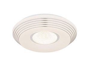 9007371489015 - - Deckenleuchte Wohnzimmerlampe led Kristalle Fernbedienung Dimmbar d 39 cm