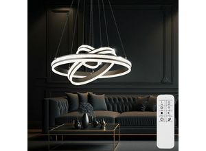 9007371489510 - - Hängeleuchte Deckenlampe Pendelleuchte led Dimmbar Memory Fernbedienung d 60 cm