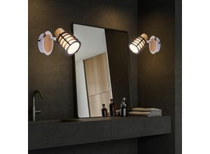9007371500505 - - Wandleuchte Wandlampe Wandspot Holzleuchte Spotlampe Wandstrahler Spot beweglich Landhaus Metall Holz Glas satiniert E14 Fassung LxBxH 9007371500505 - - Wandleuchte Wandlampe Wandspot Holzleuchte Spotlampe Wandstrahler Spot beweglich Landhaus Metall Holz Glas satiniert E14 Fassung LxBxH