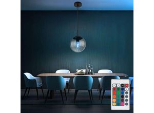 9007371503452 - Hängeleuchte dimmbar mit Fernbedienung Pendelleuchte Esstisch Rauchglas Hängelampe Glas Retro rgb Farbwechsel Sternen-Effekt 85W 806lm warmweiß 9007371503452 - Hängeleuchte dimmbar mit Fernbedienung Pendelleuchte Esstisch Rauchglas Hängelampe Glas Retro rgb Farbwechsel Sternen-Effekt 85W 806lm warmweiß