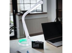 9007371508600 - Tischlampe Schreibtischlampe LED Nachttischlampe Touchdimmer Leseleuchte flexibel RGB Farbwechsel 8 W 460lm warmweiß-kaltweiß LxH 343 x 64 cm