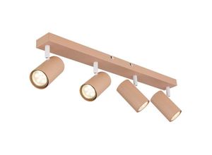 9007371517060 - Deckenstrahler Deckenlampe Spotlampe Wohnzimmerlampe verstellbar pfirsich L 56cm