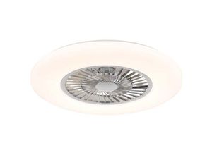 9007371527786 - Deckenventilator Deckenlampe LED Dimmer Fernbedienung Vor Rücklauf Timer 595 cm