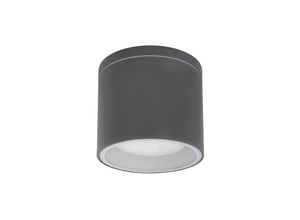 9007371541881 - Außenleuchte Deckenlampe anthrazit Glas IP44 D 108 cm