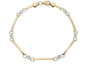 9008005127860 - Armband VIVANCE Diamanten Armbänder Gr Gelbgold 375 gelb (gelbgold 375) Damen Armbänder